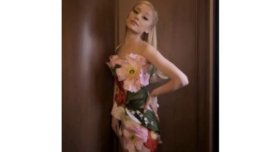 Ariana Grande Flower Dress