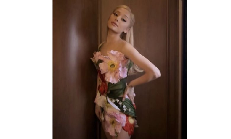 Ariana Grande Flower Dress