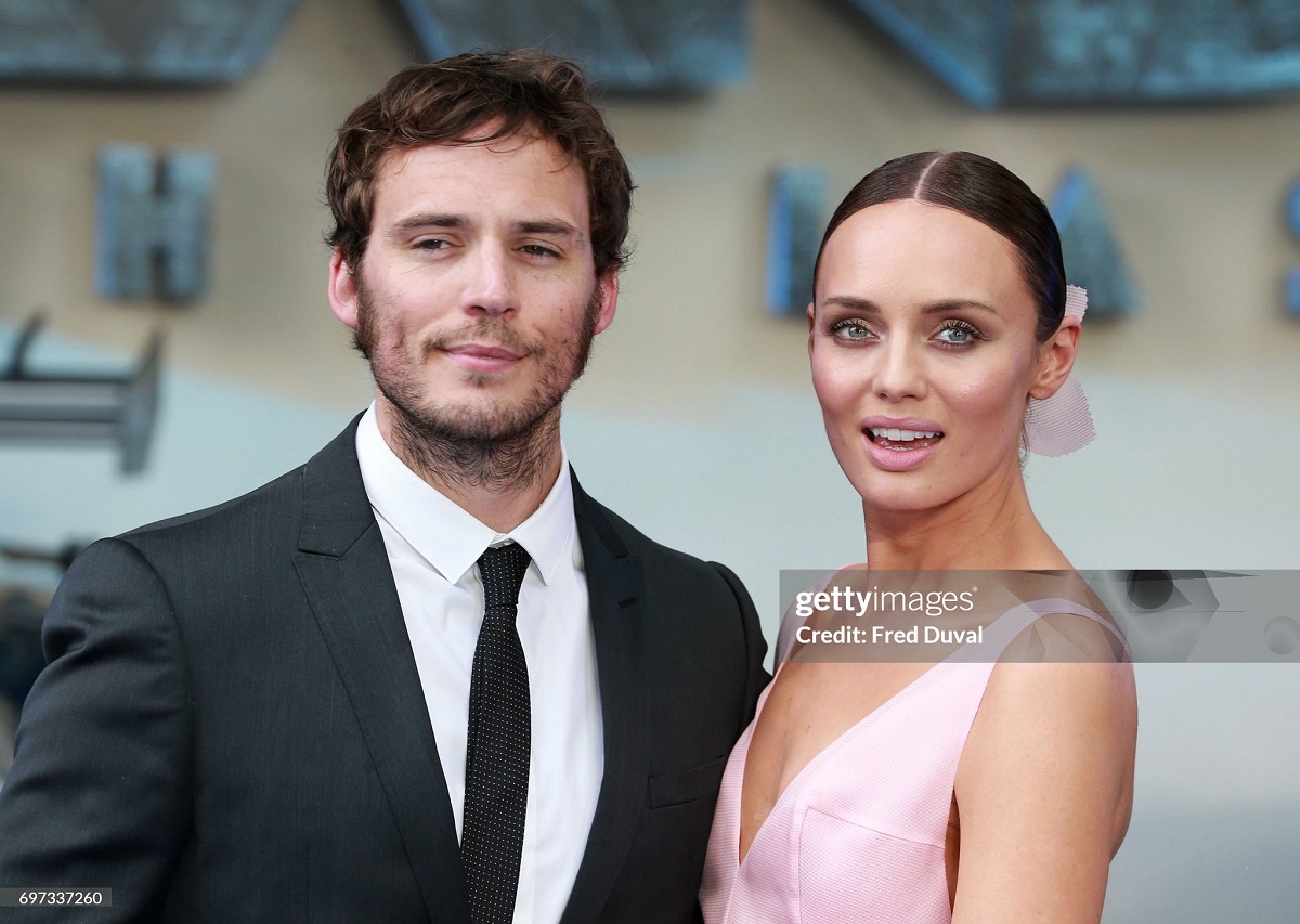 Charming wife of Sam Claflin2