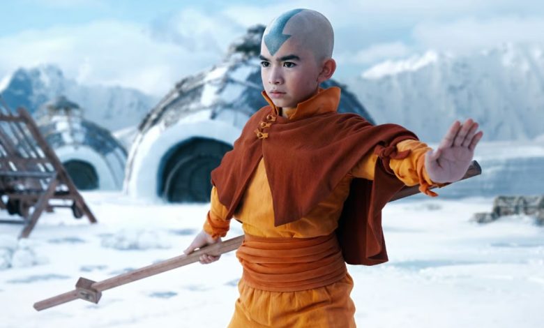 Gordon Cormier as Aang in Avatar