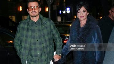 Katy Perry and Orlando Bloom