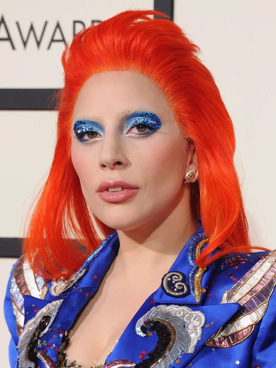 Lady Gaga Blue Eyeshadow