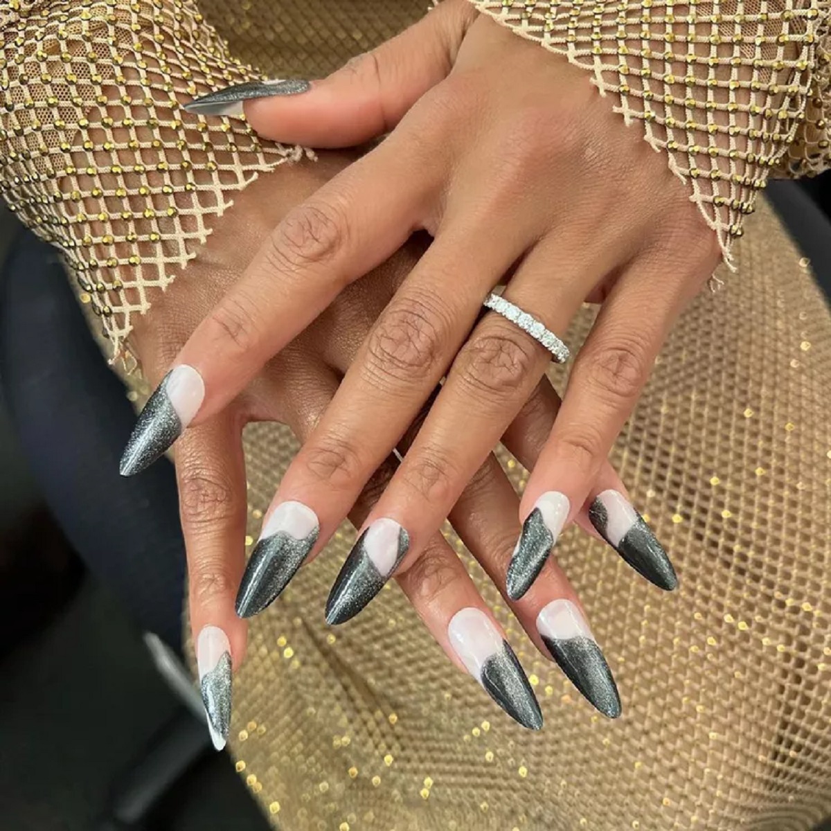 Metallic Nail Designs3