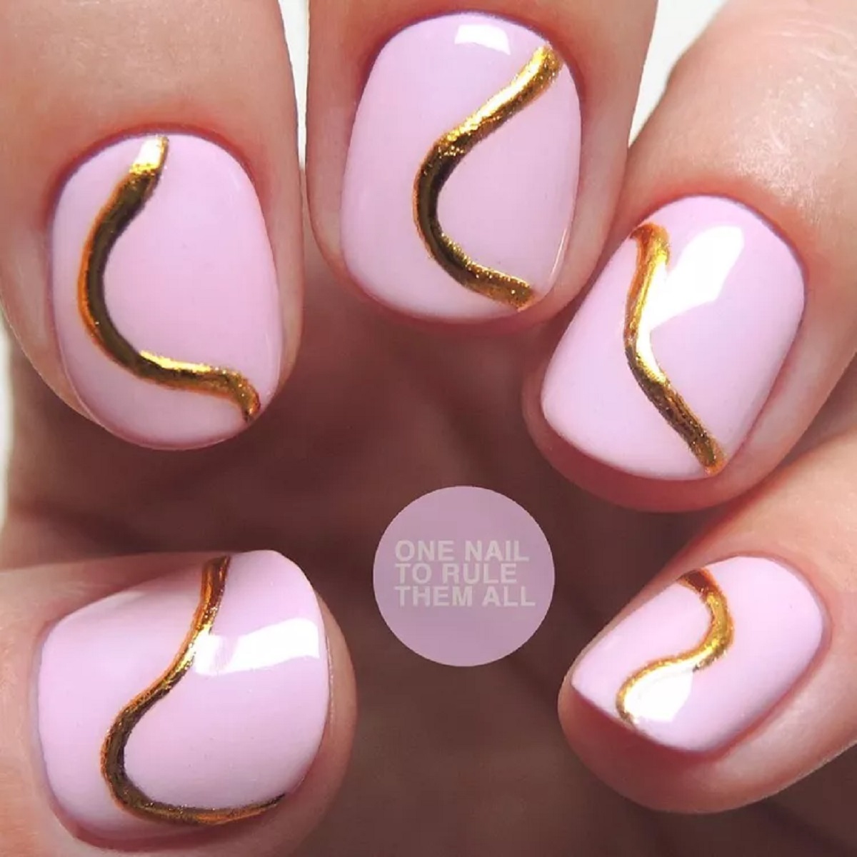 Metallic Nail Designs9