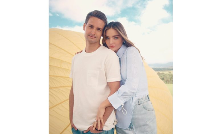 Miranda Kerr and Evan Spiegel