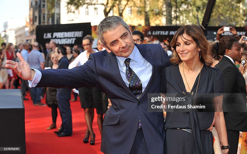 Rowan Atkinson actor Mr. Bean wife