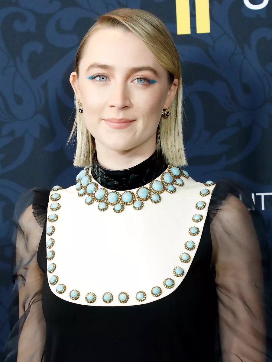 Saoirse RonanBlue Eyeshadow