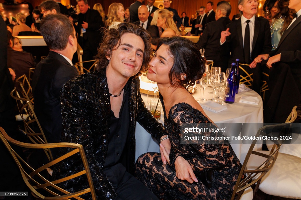 Timothee Chalamet and Kylie Jenner