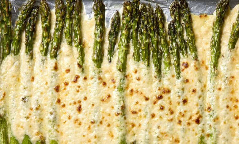 Alfredo Asparagus for Vegetarians