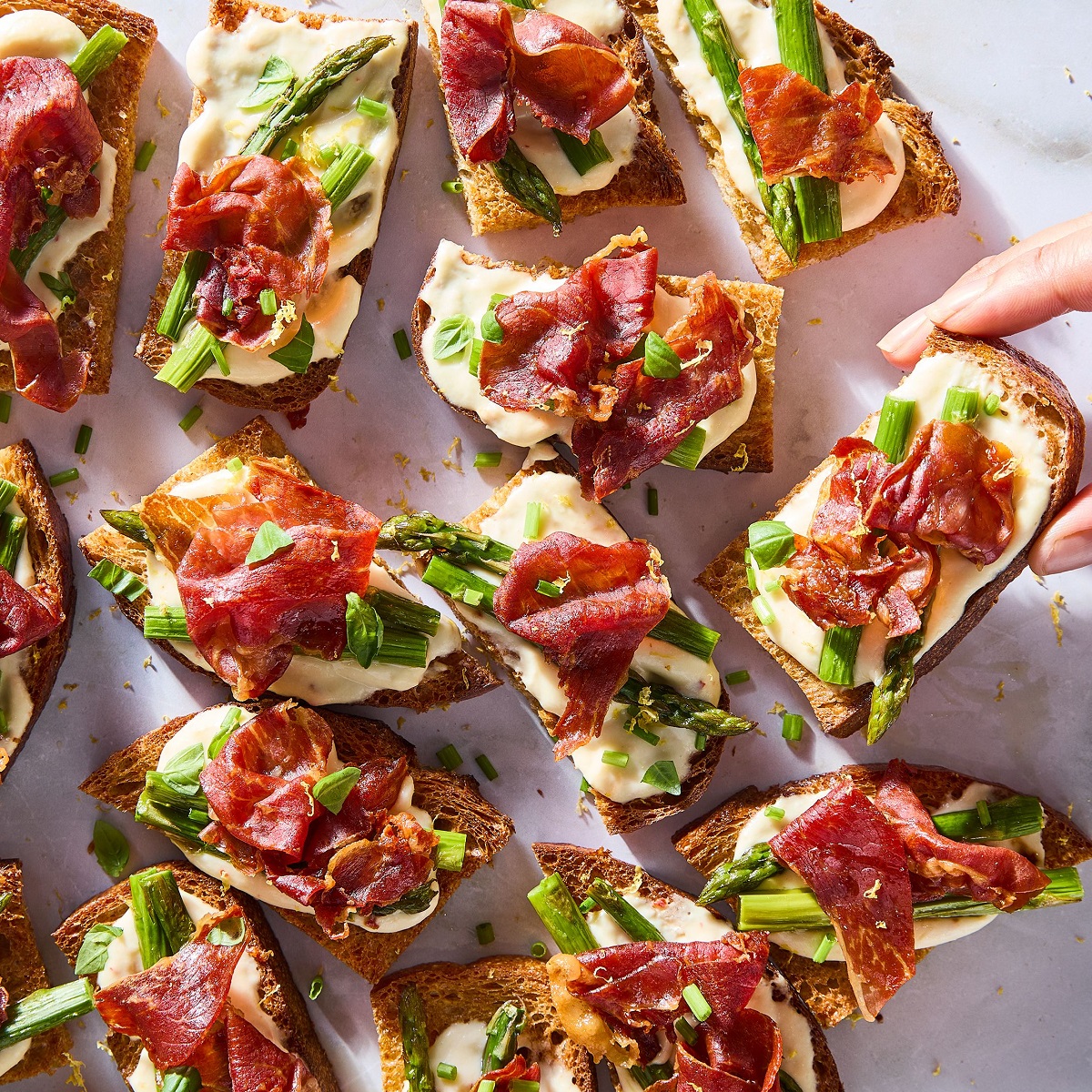 Asparagus Mini Toasts1