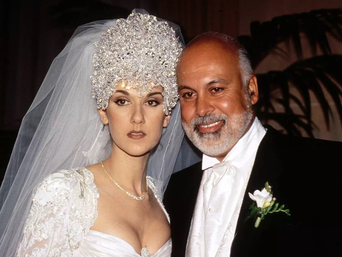 Céline Dion wedding dress