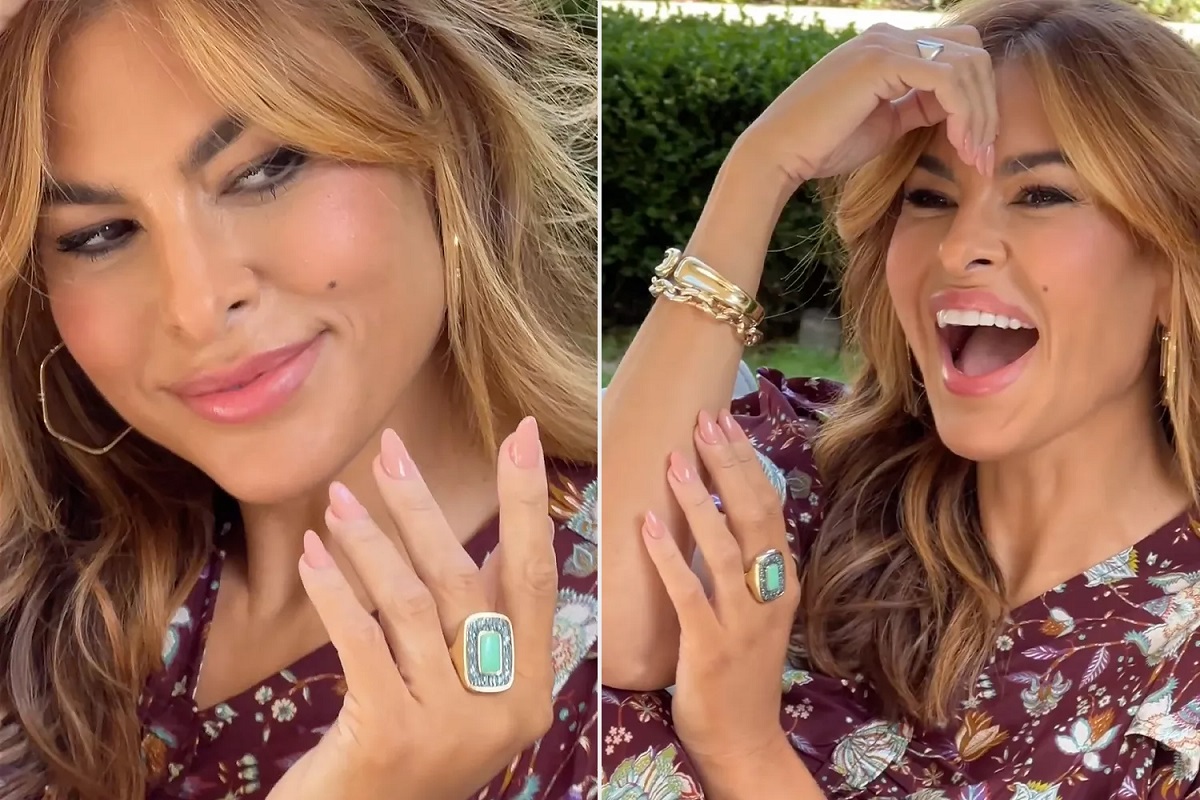 Eva Mendes' Expensive Ring2