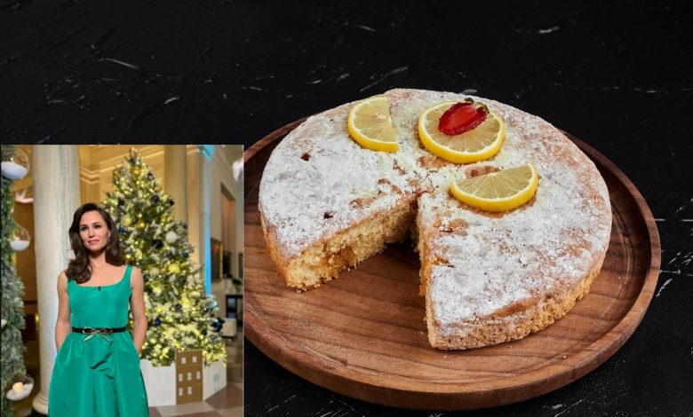 Jennifer Garner's lemon cake