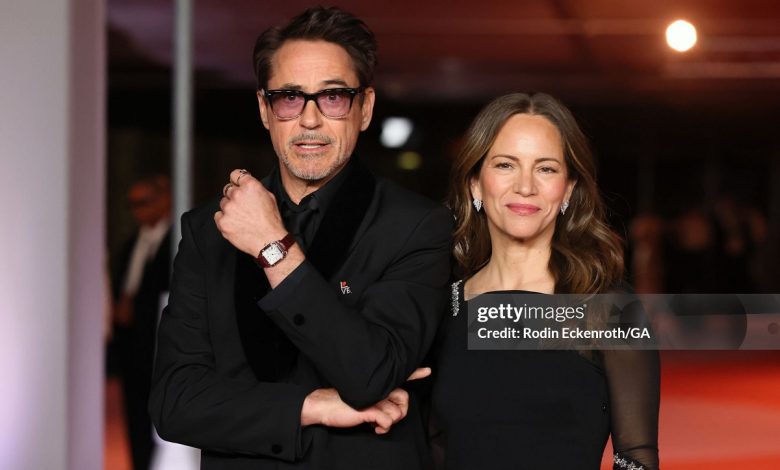 Robert Downey Jr. And his wife