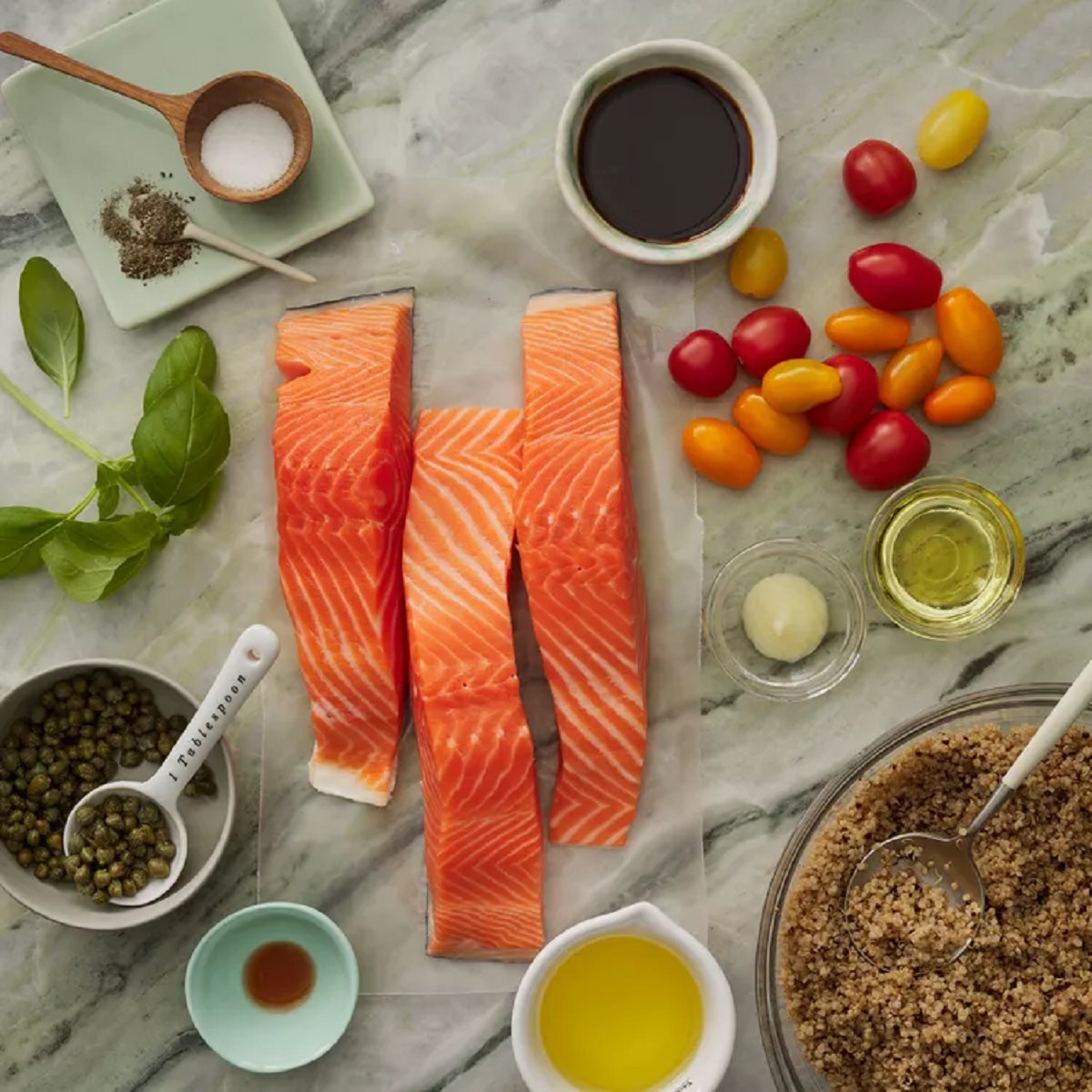 Salmon with Quinoa1