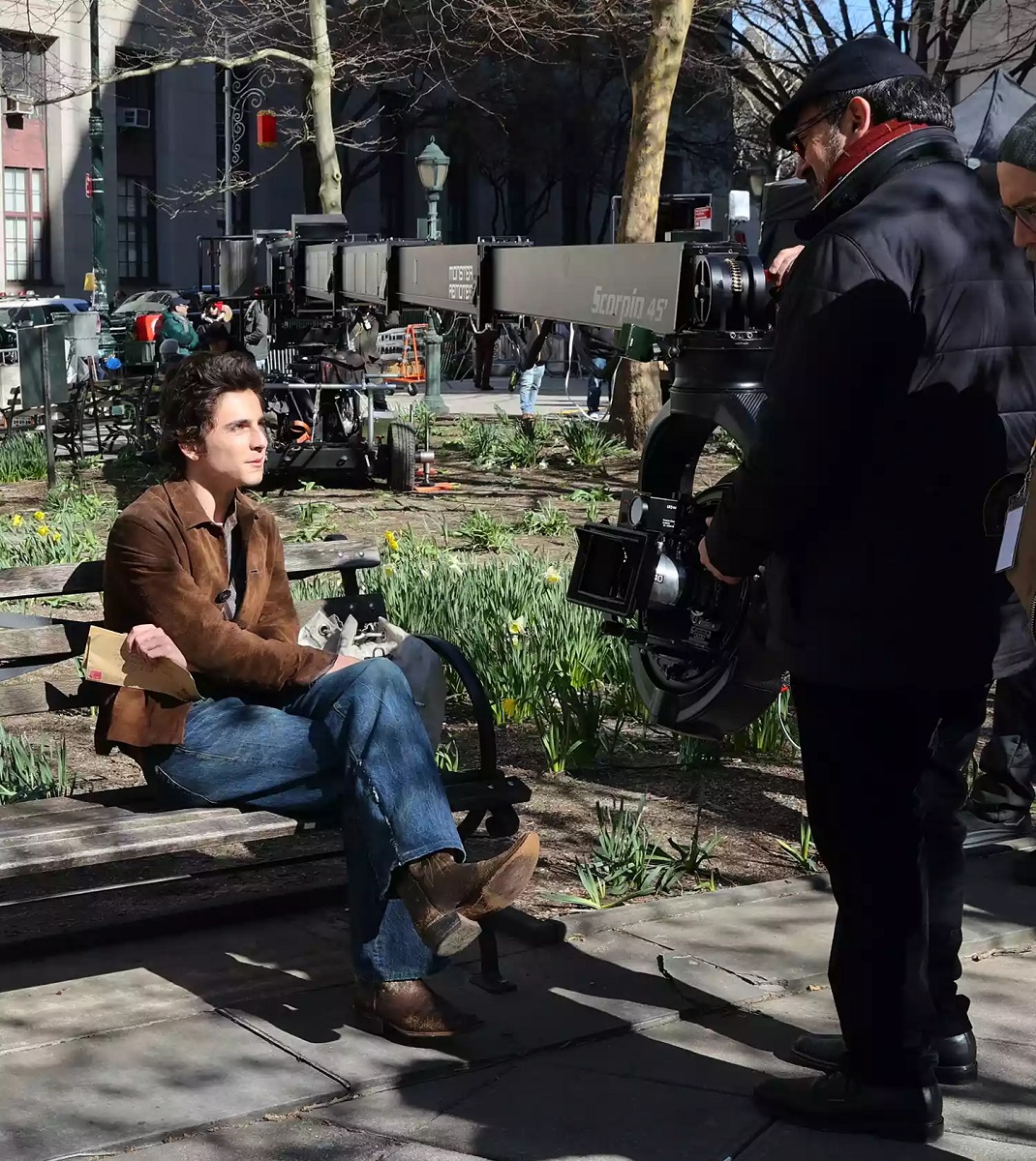 Timothee Chalamet's resemblance to Bob Dylan3