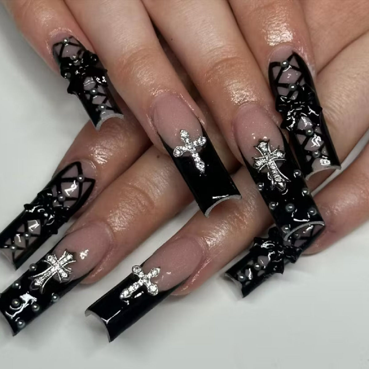 grunge nail designs2