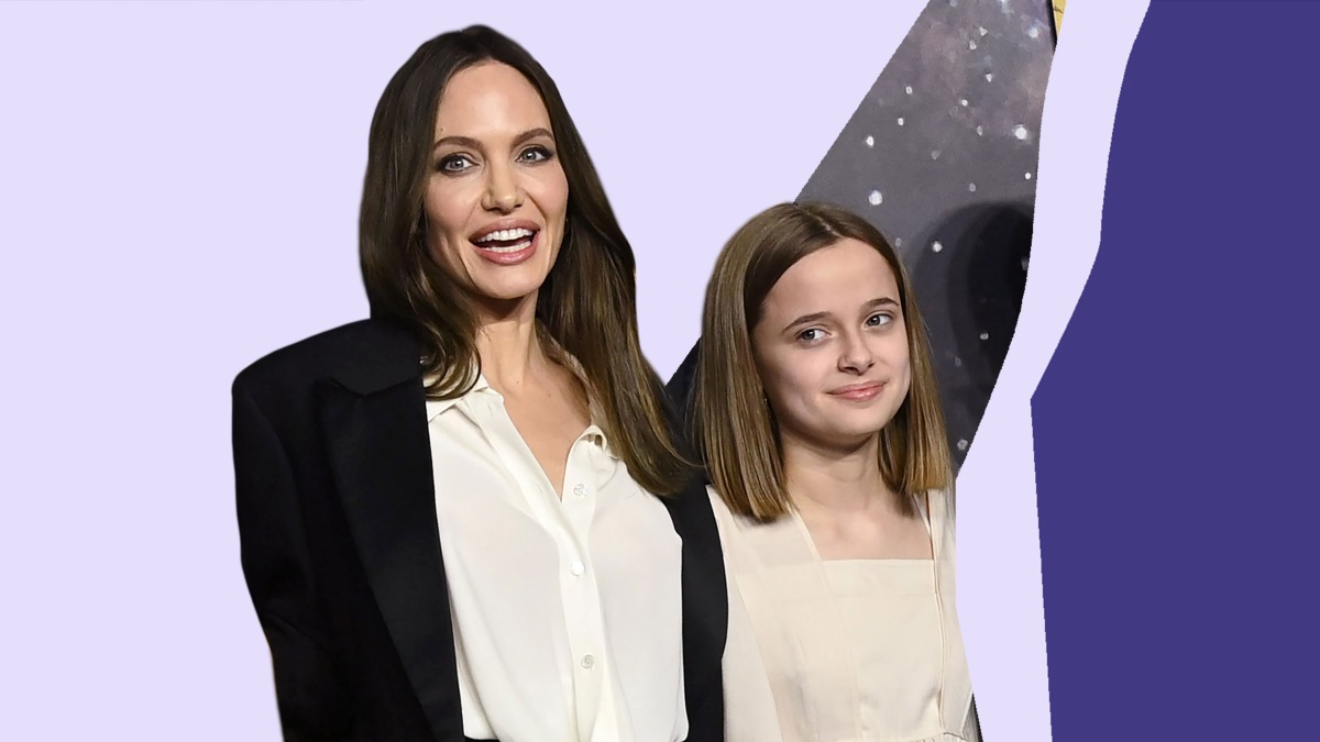 Angelina Jolie and daughter Vivienne 1