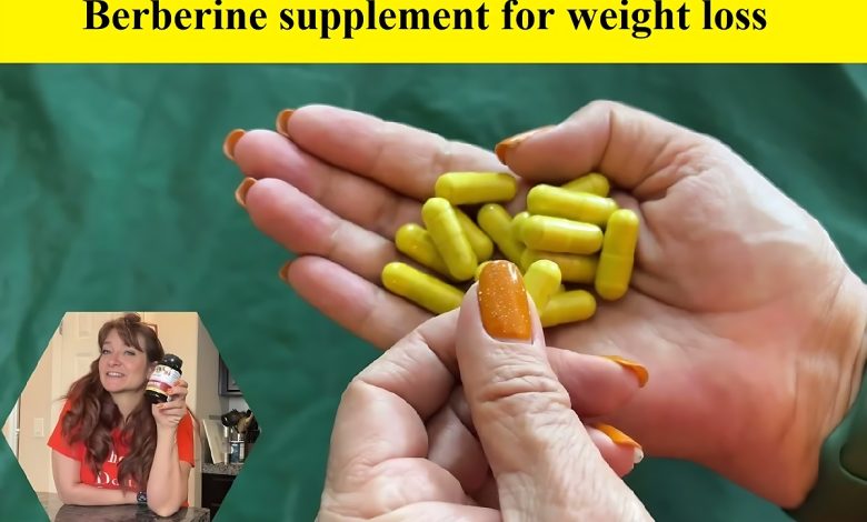 Berberine supplement for weight loss