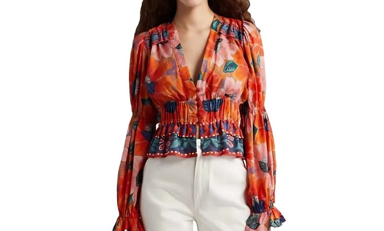 Best Floral Blouses Trending 2024