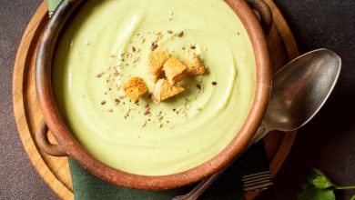 Creamy celery soup