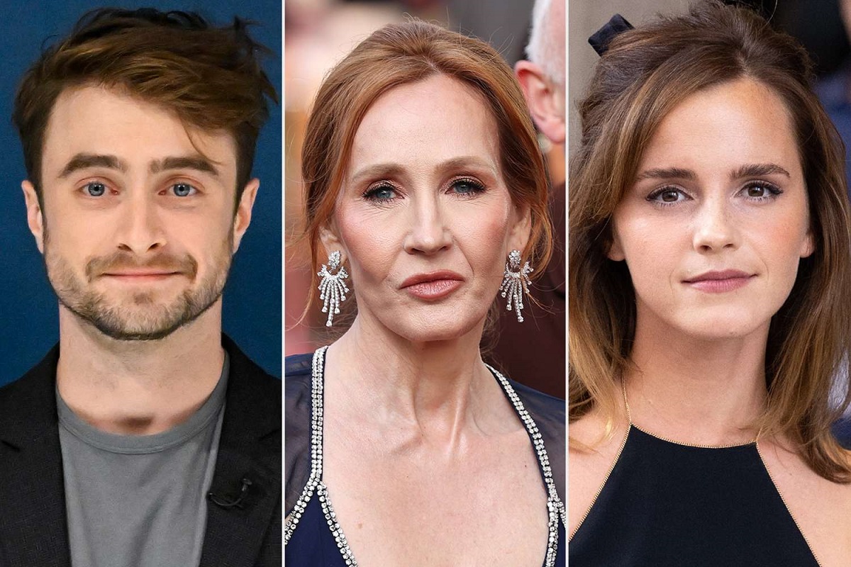 JK Rowling & Harry Potter actors1