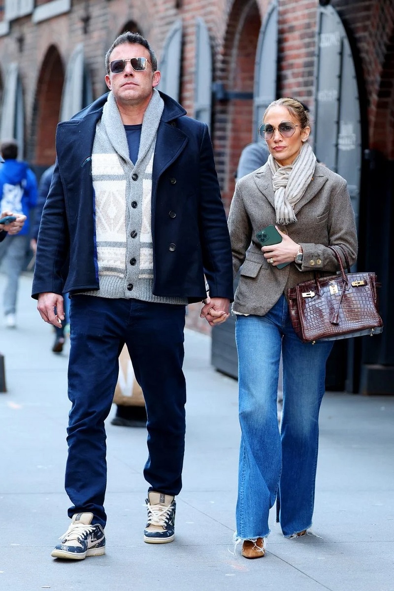 Street style of J.Lo and Ben Affleck1