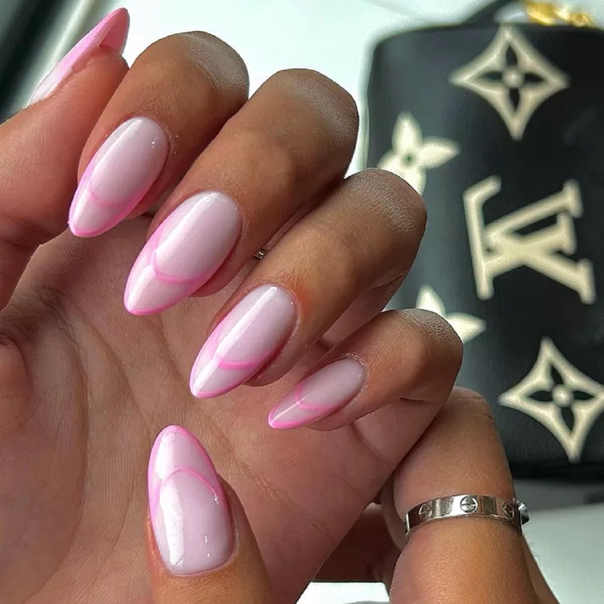 The best pink nail designs1