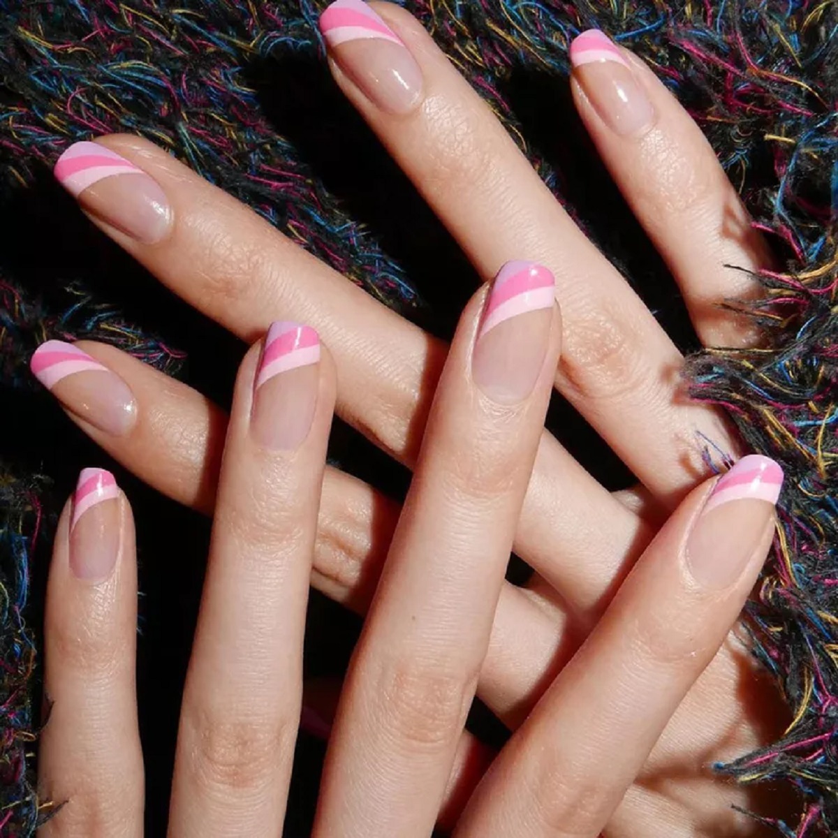 The best pink nail designs3