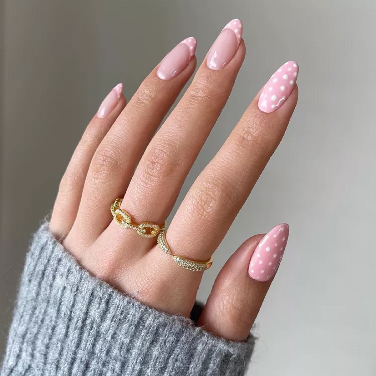 The best pink nail designs8