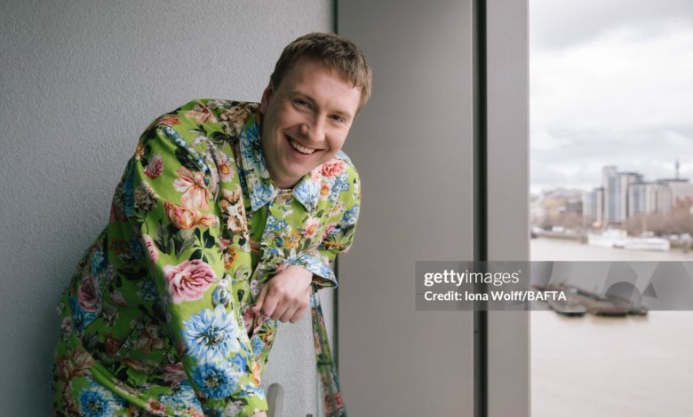 Joe Lycett in Queen Elizabeth's dress