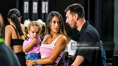 Lazy couple Lionel Messi and Antonela Roccuzzo