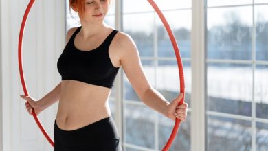 Lose weight with hula hoop