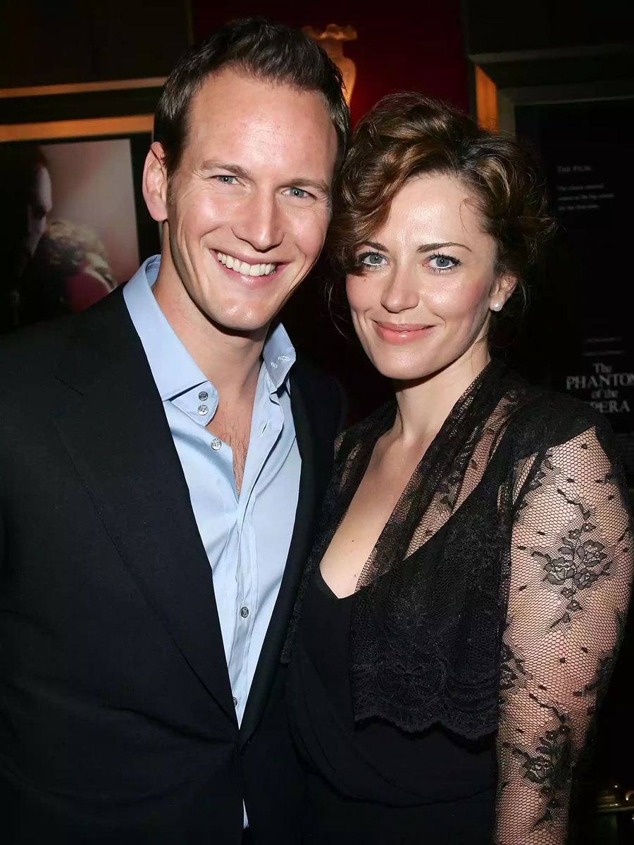 Patrick Wilson and his beautiful wife-1