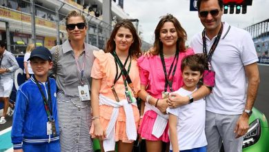 Roger Federer and fatherly duties