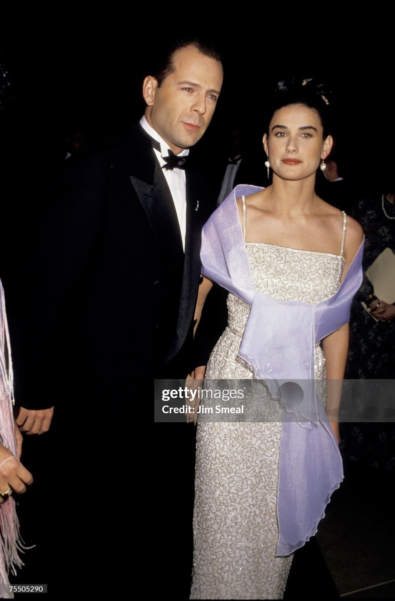 Bruce Willis and Demi Moore