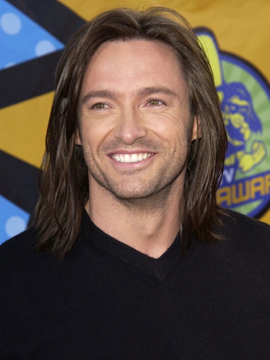 Hugh Jackman Long Hair