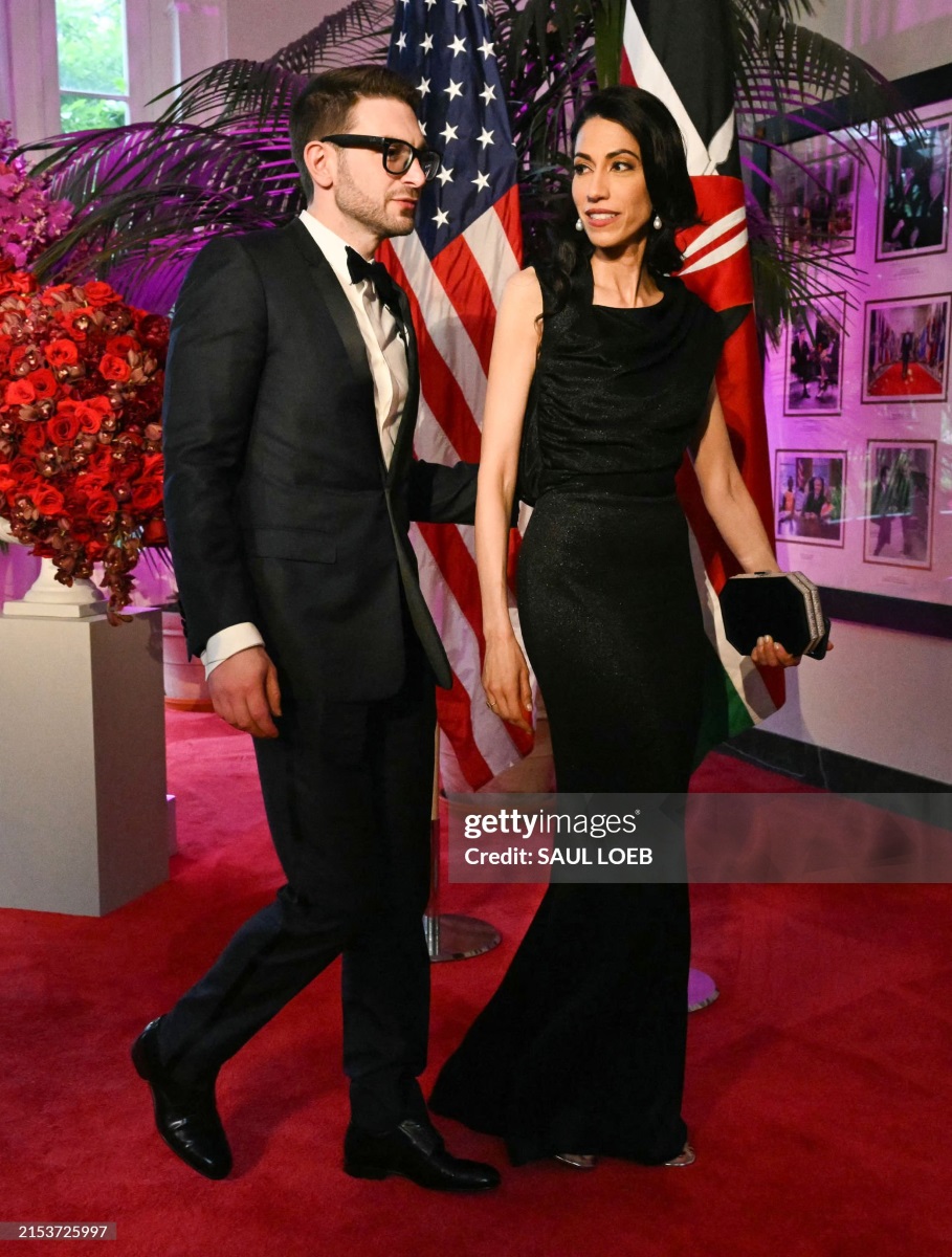 Huma Abedin and Alex Soros