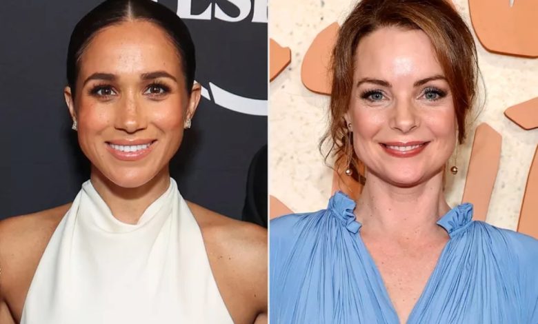 Meghan Markle and Kimberly Williams-Paisley