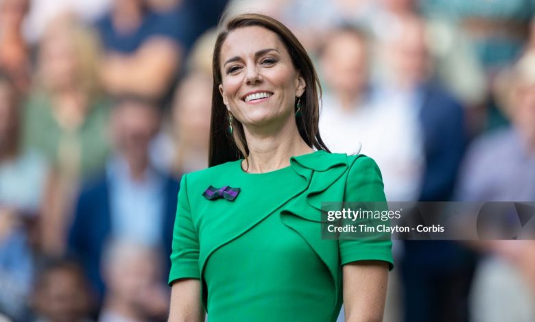 Royal tennis player Kate Middleton