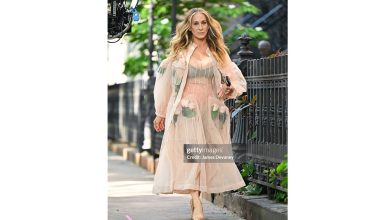 Sarah Jessica Parker transparent top