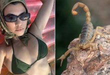 Scorpio in Kourtney Kardashian's bikini