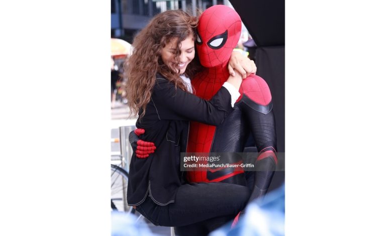 Zendaya and Spider-Man