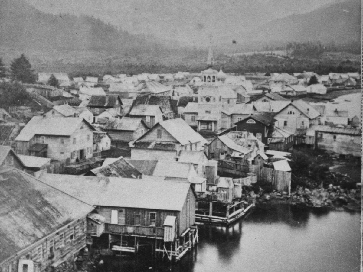 Alaskan people houses- Sitka, Alaska