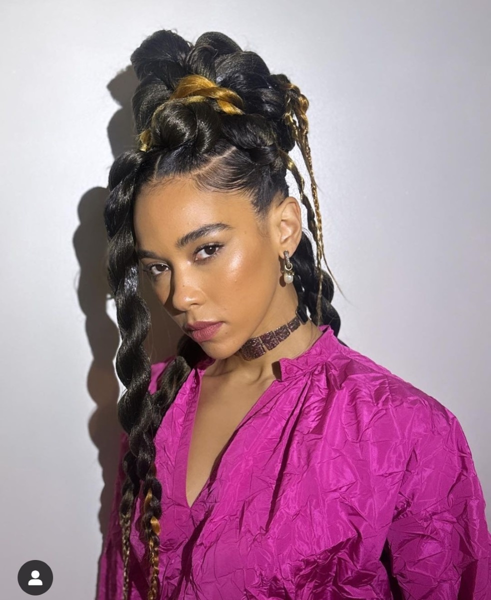 Alexandra Shipp's natural hair2