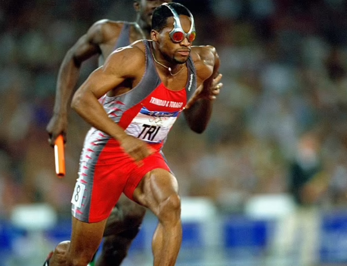 Ato Boldon Space age glasses