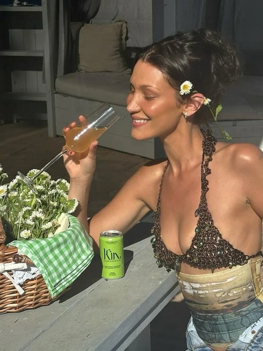 Bella Hadid's Bohemian Top1