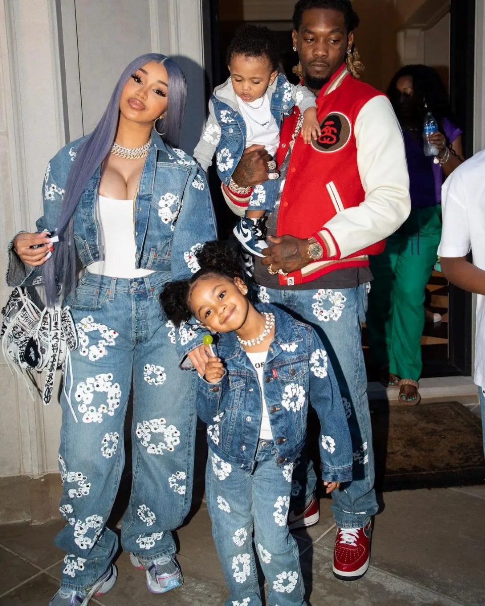 Cardi B family