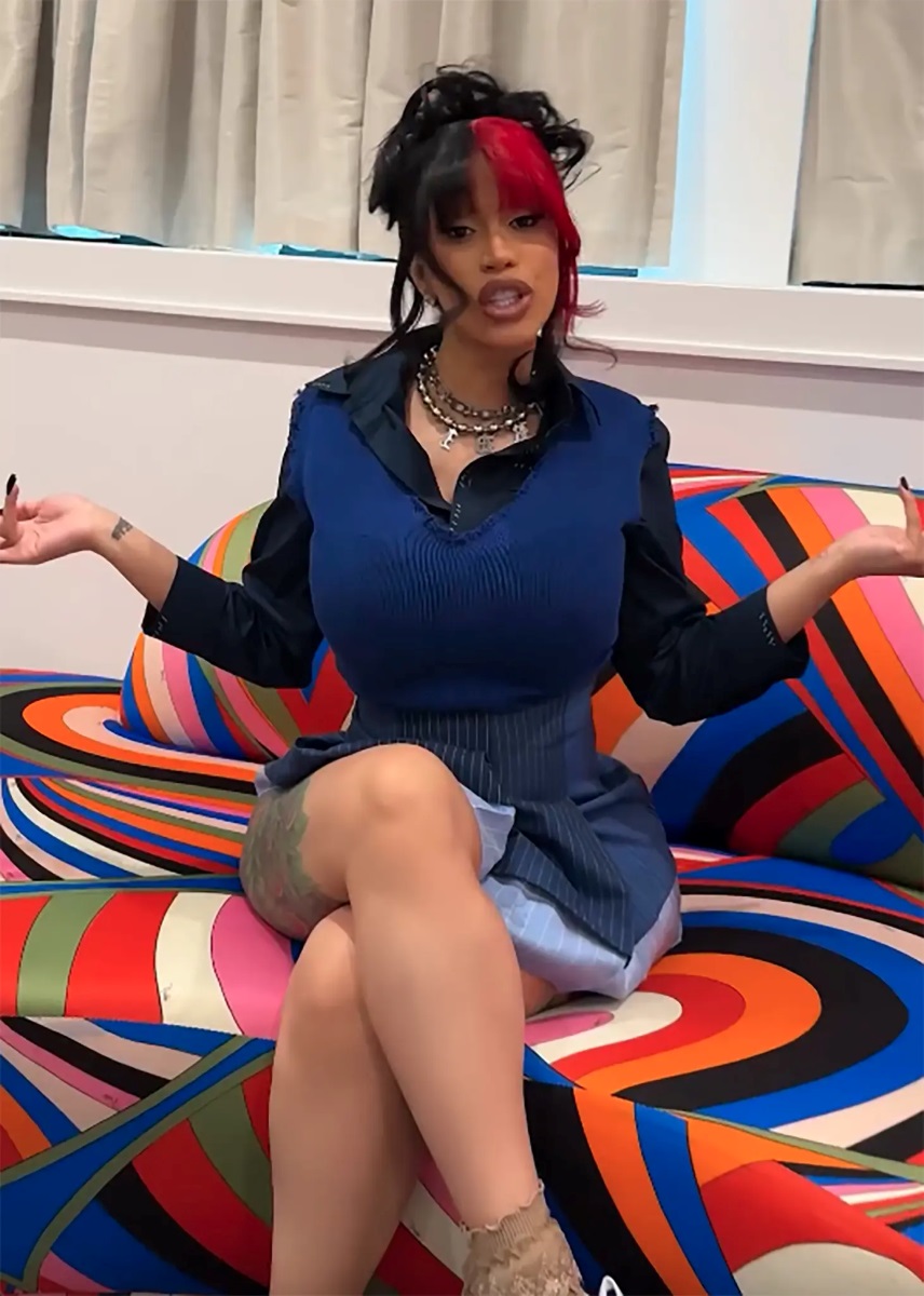 Cardi B sport style