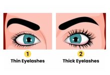 Eyelash personality test